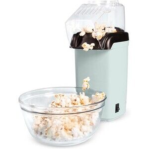 Tasty Hot Air Popcorn Popper, Healthy and Delicious, 8-Cups, White